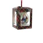 Polyfoam Bauble 10.5CM - Bear On Chair
