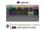 Corsair K100 Optical Mechanical Gaming Keyboard Midnight Gold