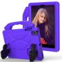 For Ipad MINI 5/4/3/2/1 Eva Material Children Flat Anti Falling Cover Protective Shell With Thumb Bracket Purple