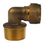 Compression Brass Elbow 90D Cxmi 15MMX3 4 Sabs Livestainable