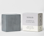 Be.bare Shampoo - Top To Toe - Shampoo & Shaving Bar - For All Hair