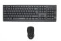 Wireless Keyboard And Mouse Combo - Black