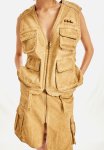Cargo Gilet - Beige