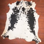 As Grade Nguni Hide 154 Black white XXL - Extra Extra Large Black white Panelled