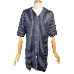 Vintage Escada Pinstripe Jacket - M