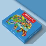 Kids 200PC Jigsaw Puzzle Elephant