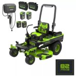 Maximus Greenworks 82V 54" Electric Zero Turn Mower - Lawnmowermecca.co.za