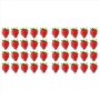 20 Pieces Artificial Strawberry Fake Fruit Strawberries Small
