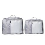 Travel Packing Cubes - Grey Space-saving Luggage Organisers