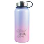 Stainless Steel Water Bottle - Blessed Is The One Who Trusts In The Lord