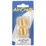 AirCraft Nipple Brass 3 4"X3 4" M m 1PC