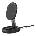 Belkin Boostcharge Pro Convertible Magnetic Wireless Charging Stand - Black WIA008BTBK
