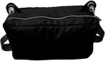 Vax -7001 Ramblas Messenger Saddlebag - Black Pvc Microfibre - Up To 20 Inch