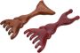 2PCS Sandalwood Scalp Massage Comb Set Natural Wood Hair Guasha Combs