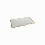 36.5 X 21CM Rectangular Platter White