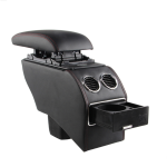 Abs Car Leather Wrapped Armrest Box- CTC-792
