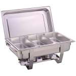 Zs - 16L Stainless Steel Triple Tray Chafing Dish - Food Warmer
