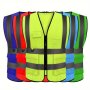 Multi Pocket Reflective Vest Fir Outdoor Running And Cycling