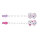 Chicco Clip With Chain Pink