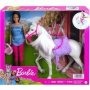 Basic Horse And Doll Playset Brunette