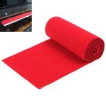 Origlam Red Soft Piano Keyboard Dust Cover 88 Keys Protective Dust Cover For Electronic Keyboard Digital Piano