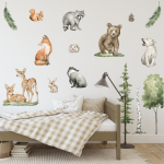 Woodland Wall Stickers - Branches X 2 Incl Pine Cone