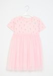 PoP Candy Printed & Mesh Dress - Pink