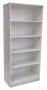 Oxford 5 Shelf Book / Filing Unit 60CM - White