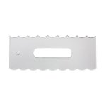 Acrylic Cake Scraper Curved Edge