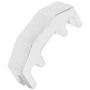 Violin Silencer Aluminum Alloy Ultra Mute For 1/2 3/4 4/4 Violin Silver