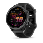 Garmin Forerunner 570 - 47MM - Slate Grey Aluminium With Translucent Black black Band