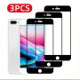 3PCS Tempered Glass Screen Protectors For Iphone 6S 6 7 8 Plus 9H HD Scratch-resistant Full Coverage Bubble-free Easy To Install