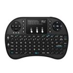 I8+ Rf Wireless Qwerty Keyboard Black