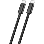 Volkano Weave Series 60W USB C To USB C 1.2M-BLACK