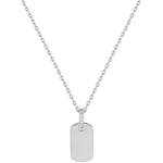 Glam Tag Pendant Necklace