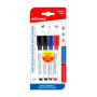 Whiteboard Marker With Eraser 2MM 4PCS
