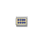 Composable Classic Link With Blue Zirconia