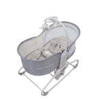 Ashcomonline 4 In 1 360 Sway Bassinet Rocker Chair