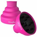 Collapsible Silicone Hair Dryer Diffuser - Travel And Easy Storage - Fit Most Hair Dryers With Nozzle Diameter D-1.575INCH To 1.
