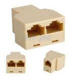 RJ11 Male To RJ11 Double Female - RJ11FEMALE - RJ11 Double Female