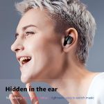 Invisible Bluetooth Headphone Single MINI Tws Earphone With MIC For Calls Music And Sports