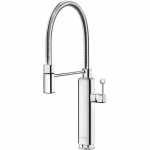 Smeg Stainless Steel Retro 50'S Style Tap - MDF50SSSA