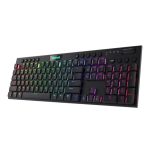 Redragon Horus K618 Rgb Pro Red Low Profile Black Wireless Mechanical Gaming Keyboard