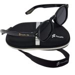 Focusfit Retro-inspired Round UV350 Sunglasses C3408PL-BL