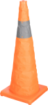 Pioneer Foldaway Type Traffic Cone With Reflective Tape