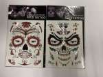 Of The Dead Face Tattoo