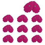 Pack - 20 10 Pairs Large Tens Unit Electrode Pads Reusable Self-adhesive Replacement Massage Pads Snap On - 3.5MM - For Tens ems