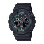 Casio Mens Analogue & Digital Rubber WATCHGA-100MF