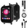 Aeheqkl MP3 Player With Bluetooth 5.0 32GB Touchscreen Music Player With Detachable Strap Built-in Speaker Wired Earphones 1.69'' Ips Display Portable