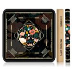 Deyimmei Mahjong Mat For Table - Non-slip Mahjong Table Cover With Storage Pockets Perfect Mahjong Accessories & Gifts For Women